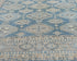 8x10 Blue Kazak Afghan Hand Knotted Geometric Wool Area Rug