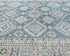 8x10 Blue Kazak Afghan Hand Knotted Geometric Wool Area Rug