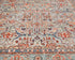 Alfombra afgana Aryana de lana teñida con tinte vegetal, anudada a mano, color gris, 9 x 12