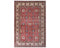 Red 9x12 Kazak Afghan Hand Knotted Geometric Wool Area Rug
