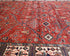 8x10 Red Aryana Afghan Hand Knotted Veg Dye Wool Area Rug
