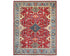 8x10 Red Aryana Afghan Hand Knotted Veg Dye Wool Area Rug