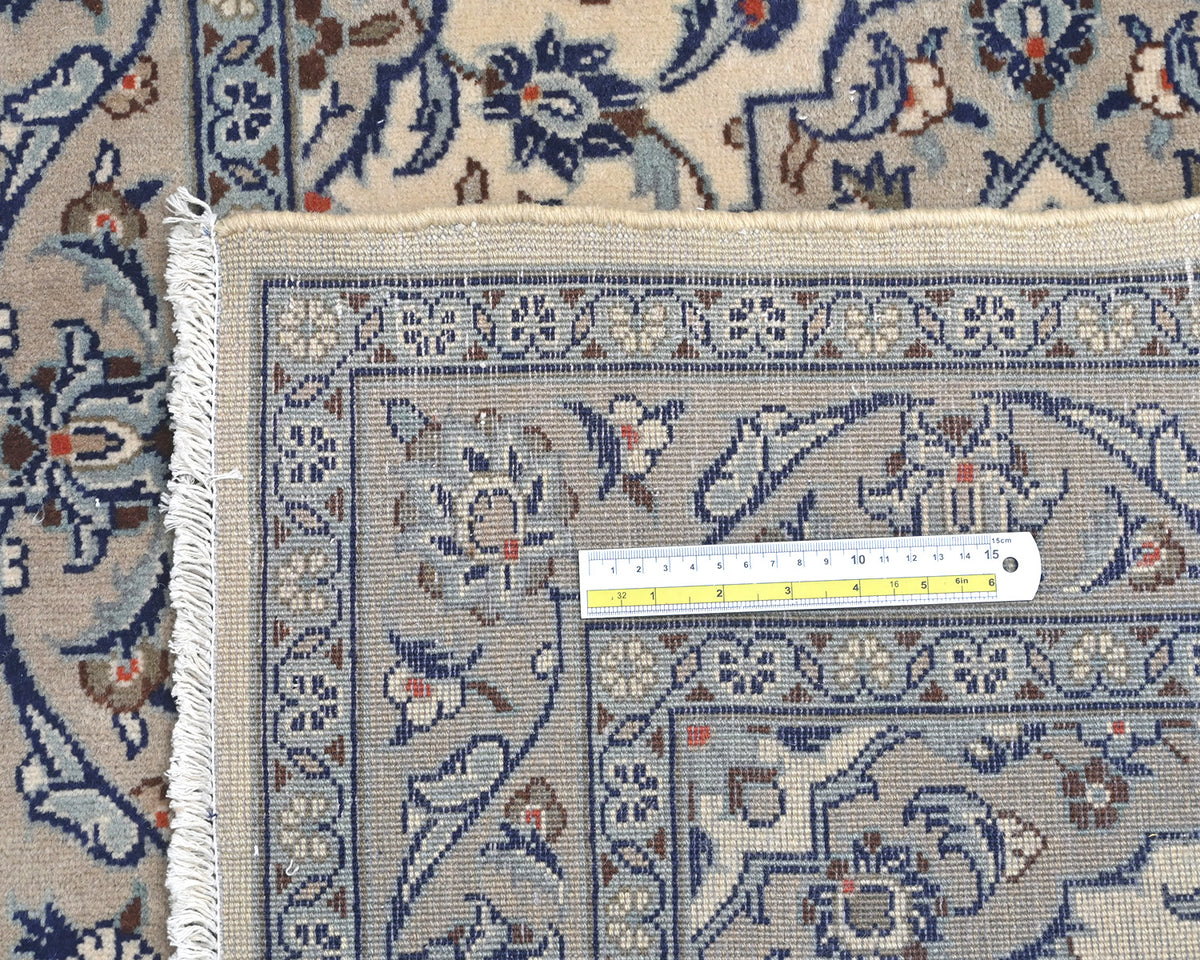 3x5 Oriental Persian Style Beige Hand Knotted Wool Area Rug