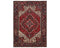 6x9 Red Vintage Heriz Persian Style Hand Knotted Wool Area Rug