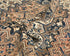 7'9x9'2 Vintage Heriz Terracotta Persian Style Hand Knotted Wool Area Rug
