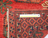 10 Ft Rusty Red Ersari Afghan Hand Knotted Veg Dye Wool Runner Rug
