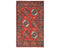 4x6 Rusty Red Ersari Afghan Hand Knotted Veg Dye Wool Area Rug
