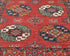 4x6 Rusty Red Ersari Afghan Hand Knotted Veg Dye Wool Area Rug