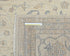 13x17 Zeigler Beige Afghan Hand Knotted Wool Area Rug