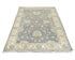 4x6 Zeigler Gray Afghan Hand Knotted Wool Area Rug