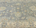 4x6 Zeigler Gray Afghan Hand Knotted Wool Area Rug