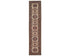 12 Feet Beige Kazak Afghan Hand Knotted Wool Runner Rug