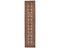 12 Feet Beige Kazak Afghan Hand Knotted Wool Runner Rug