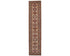 12 Feet Beige Kazak Afghan Hand Knotted Wool Runner Rug