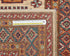 12 Feet Beige Kazak Afghan Hand Knotted Wool Runner Rug