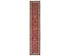 14 Feet Red Kazak Afghan Hand Knotted Wool Runner Rug