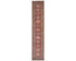 13 Feet Red Kazak Afghan Hand Knotted Wool Runner Rug