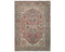 8x11 Vintage Heriz Terracotta Persian Style Hand Knotted Wool Area Rug