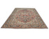 8x11 Vintage Heriz Terracotta Persian Style Hand Knotted Wool Area Rug