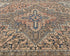 8x11 Vintage Heriz Terracotta Persian Style Hand Knotted Wool Area Rug