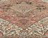 8x11 Vintage Heriz Terracotta Persian Style Hand Knotted Wool Area Rug