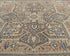 8'6x11 Vintage Heriz Brown Persian Style Hand Knotted Wool Area Rug