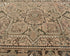 8x11 Vintage Heriz Brown Persian Style Hand Knotted Wool Area Rug