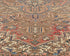 10x13 Vintage Heriz Terracotta Persian Style Hand Knotted Wool Area Rug