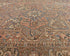10x13 Vintage Heriz Terracotta Persian Style Hand Knotted Wool Area Rug