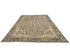 9x12 Vintage Heriz Brown Persian Style Hand Knotted Wool Area Rug