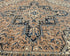 10x12 Vintage Heriz Brown Persian Style Hand Knotted Wool Area Rug