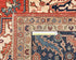 9x12 Rust Blue Aryana Afghan Hand Knotted Veg Dye Wool Area Rug