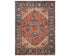 9x12 Rust Blue Aryana Afghan Hand Knotted Veg Dye Wool Area Rug