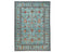 6x8 Blue Khurgeen Afghan Hand Knotted Wool Area Rug