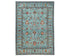 6x8 Blue Khurgeen Afghan Hand Knotted Wool Area Rug