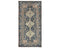 5x11 Vintage Blue Persian Style Hand Knotted Low Pile Wool Area Rug