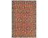 6x8 Vintage Persian Style Red Low Pile Wool Area Rug