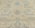 9x12 Zeigler Beige Afghan Hand Knotted Wool Area Rug