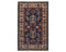 3x5 Kazak Blue Afghan Hand Knotted Traditional Wool Area Rug