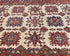 Beige 4x6 Kazak Afghan Hand Knotted Geometric Wool Area Rug