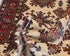 Beige 4x6 Kazak Afghan Hand Knotted Geometric Wool Area Rug