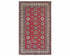 Red 6x9 Kazak Afghan Hand Knotted Geometric Wool Area Rug