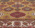 9x12 Golden Brown Kazak Afghan Hand Knotted Traditional Wool Area Rug