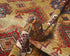 9x12 Golden Brown Kazak Afghan Hand Knotted Traditional Wool Area Rug