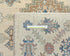 Beige 9x12 Ft Kazak Afghan Hand Knotted Geometric Wool Area Rug