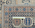 6x9 Kazak Gray Afghan Hand Knotted Geometric Wool Area Rug