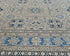 8x10 Gray Kazak Afghan Hand Knotted Geometric Wool Area Rug