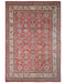 12x15 Red Kazak Afghan Hand Knotted Wool Area Rug