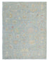 8'7"x11'2" Ft Pastel Blue Turkish Hand Knotted Oriental Veg Dye Wool Rug