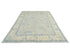 9x12 Gray Turkish Ouhsak Hand Knotted Traditional Soft Wool Area Rug